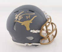 Ricky Williams Signed Texas Longhorns Slate Alternate Speed Mini Helmet (Schwartz) at PristineAuction.com