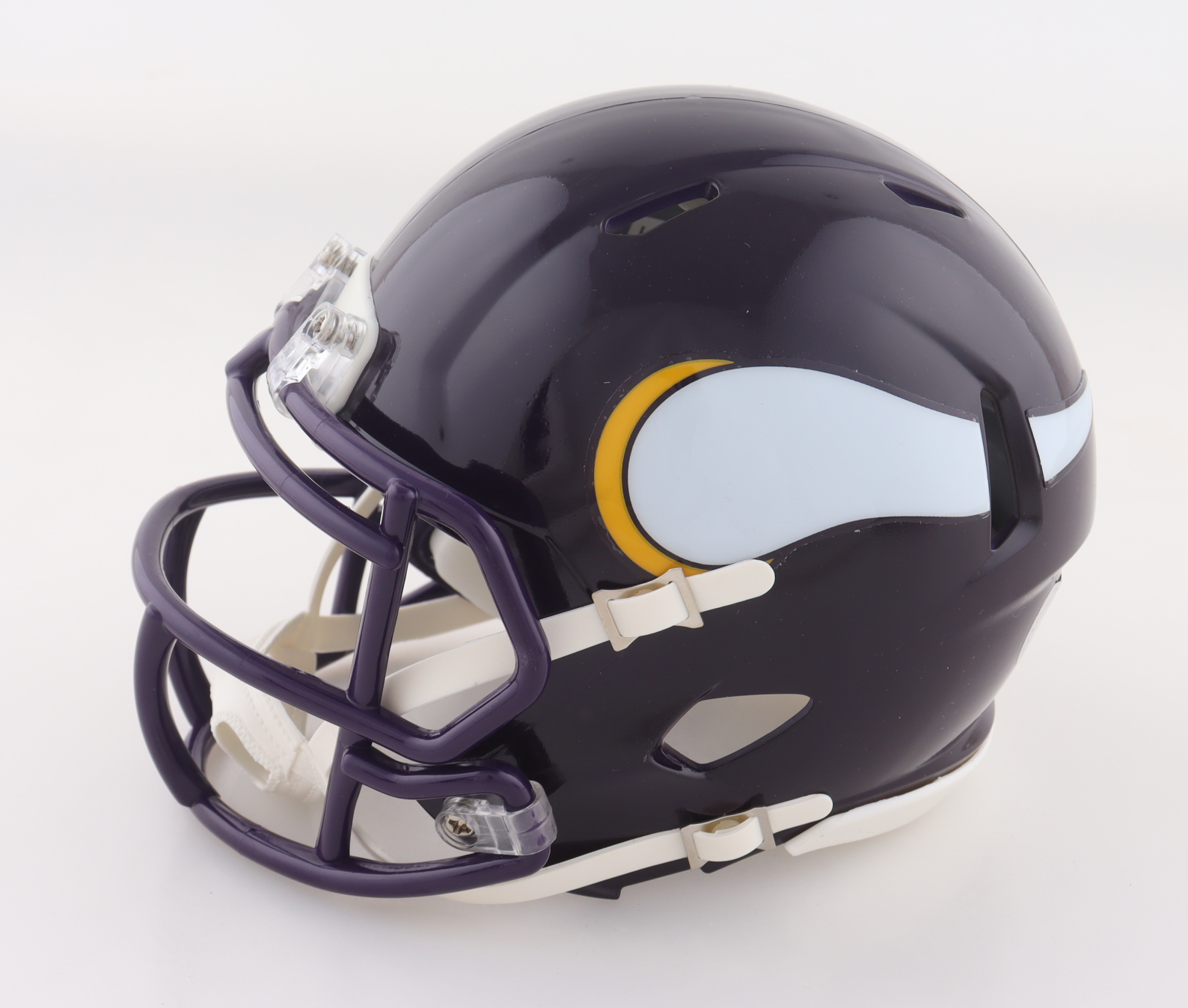 Daunte Culpepper Signed Vikings Speed Mini Helmet (Schwartz) at PristineAuction.com Daunte Culpepper Signed Vikings Speed Mini Helmet (Schwartz) at PristineAuction.com