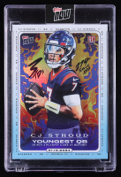 CJ Stroud 2023 Topps Now CJ Stroud Record Breaker #CJ2 RC at PristineAuction.com
