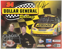 Jim Kelly & Randy LaJoie Signed NASCAR 8x10 Photo (Beckett) at PristineAuction.com