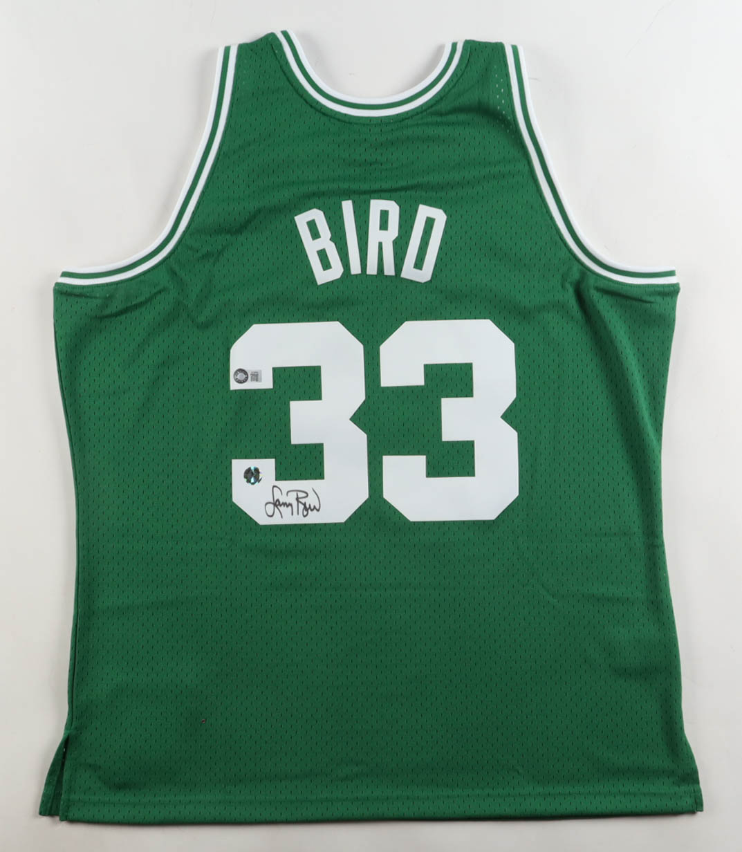 Larry Bird Signed Celtics Mitchell & Ness Authentic Jersey (Bird & Schwartz) at PristineAuction.com Larry Bird Signed Celtics Mitchell & Ness Authentic Jersey (Bird & Schwartz) at PristineAuction.com
