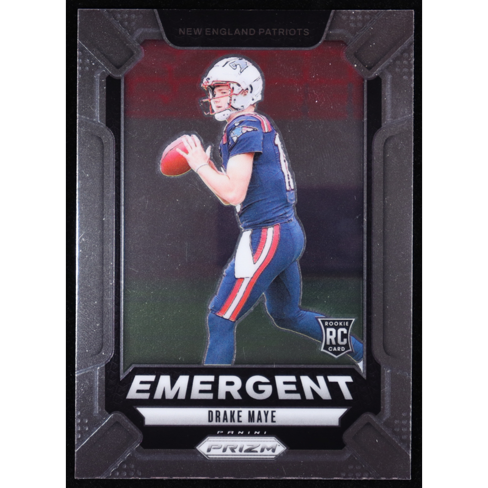 Drake Maye 2024 Panini Prizm Emergent #4 RC at PristineAuction.com
