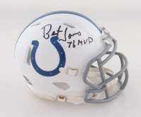 Bert Jones Signed Colts Speed Mini Helmet Inscribed "76 MVP" (Schwartz) at PristineAuction.com
