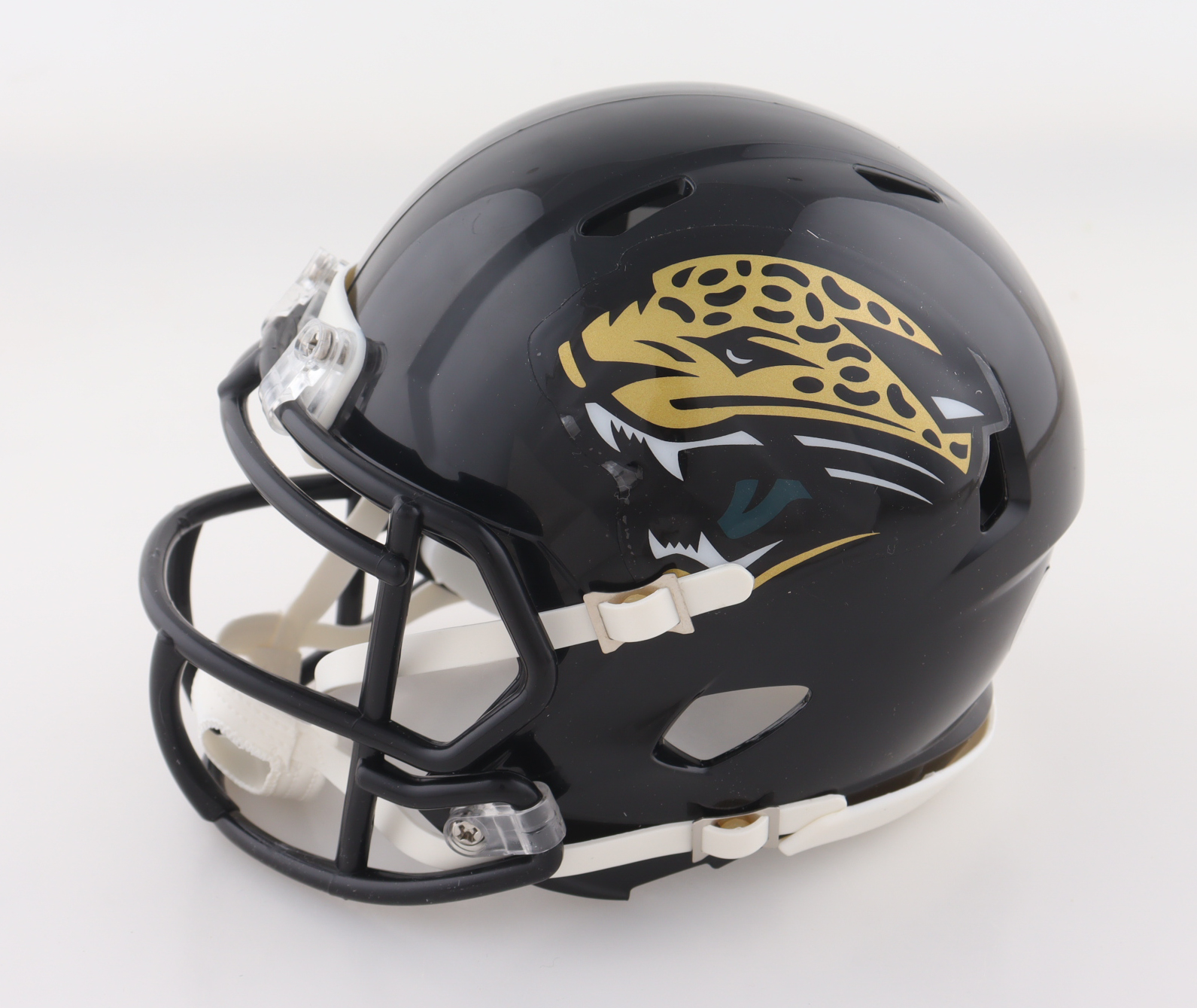 Mark Brunell Signed Jaguars Speed Mini Helmet (Schwartz) at PristineAuction.com Mark Brunell Signed Jaguars Speed Mini Helmet (Schwartz) at PristineAuction.com