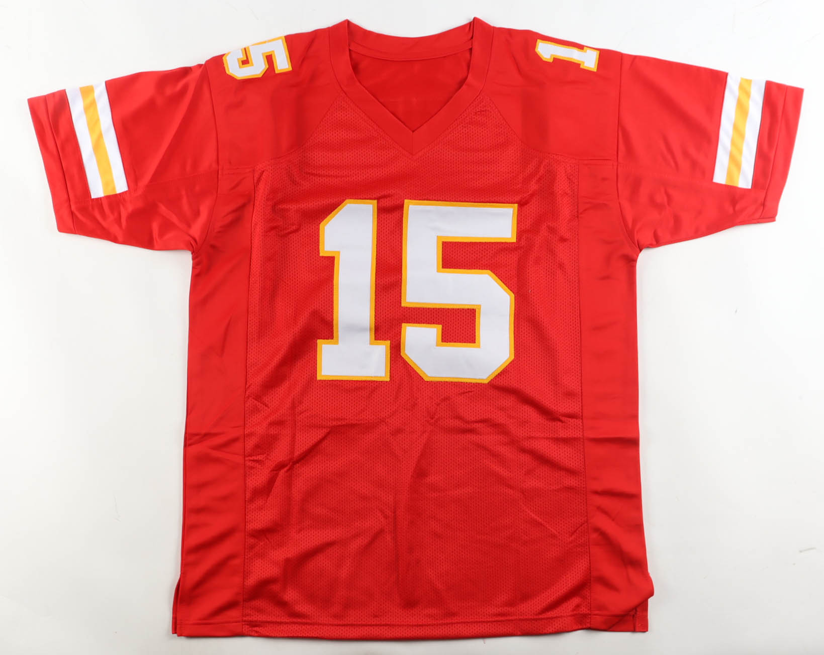 Patrick Mahomes Sr. Signed Jersey Inscribed "Who's Your Daddy?" (Schwartz) at PristineAuction.com Patrick Mahomes Sr. Signed Jersey Inscribed "Who's Your Daddy?" (Schwartz) at PristineAuction.com