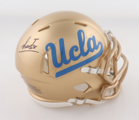Nico Iamaleava Signed UCLA Bruins Speed Mini Helmet (Schwartz) at PristineAuction.com