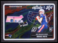 Drake Maye 2024 Zenith State of the Art #18 RC at PristineAuction.com