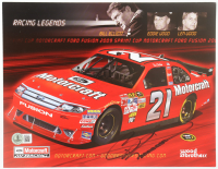 Bill Elliott Signed NASCAR 8.5x11 Hero Card (Beckett) at PristineAuction.com