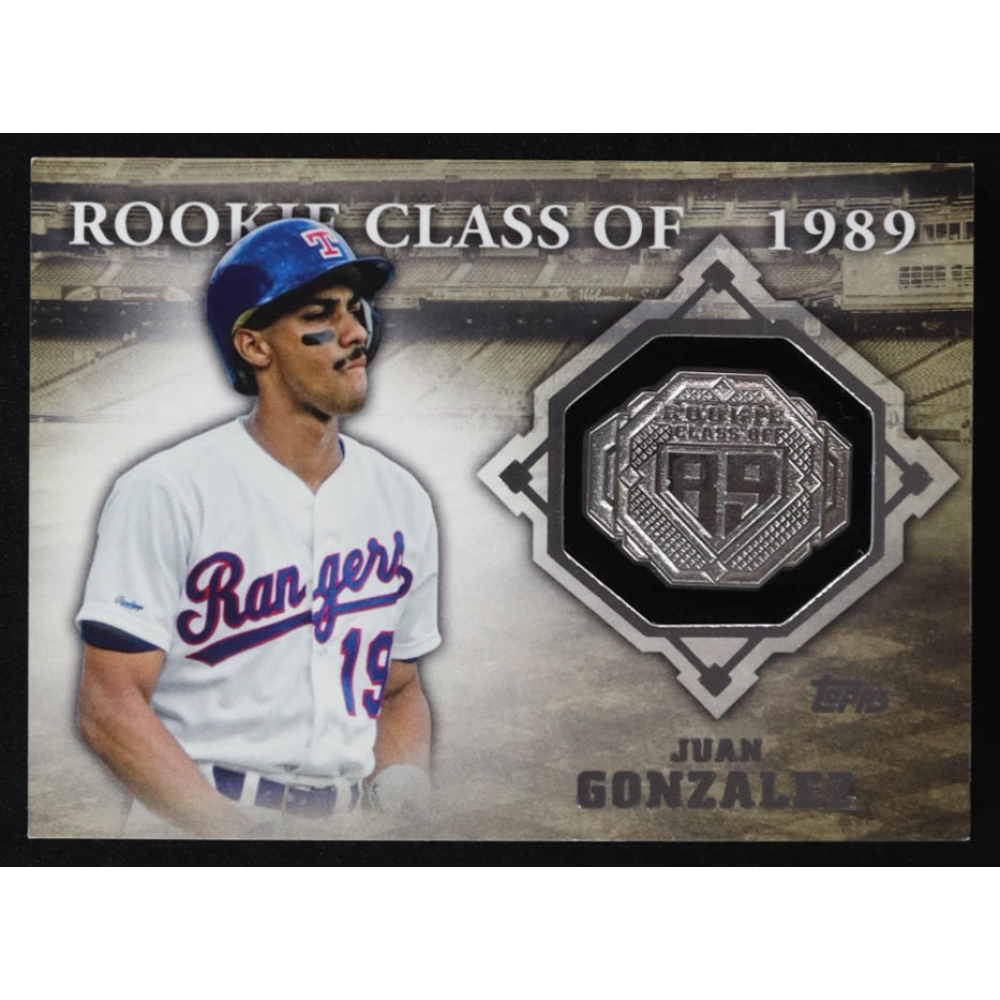 Juan Gonzalez 2014 Topps Class Rings Silver #CR42 at PristineAuction.com