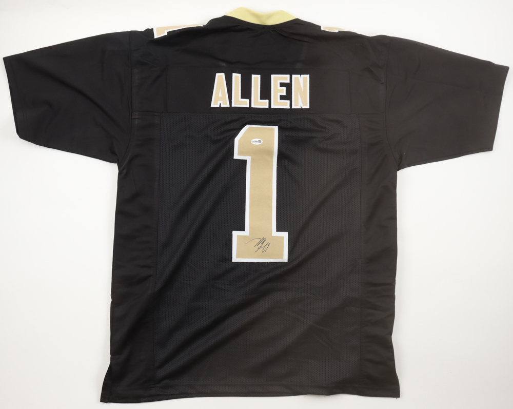 Dennis Allen Signed Jersey (JSA) at PristineAuction.com Dennis Allen Signed Jersey (JSA) at PristineAuction.com