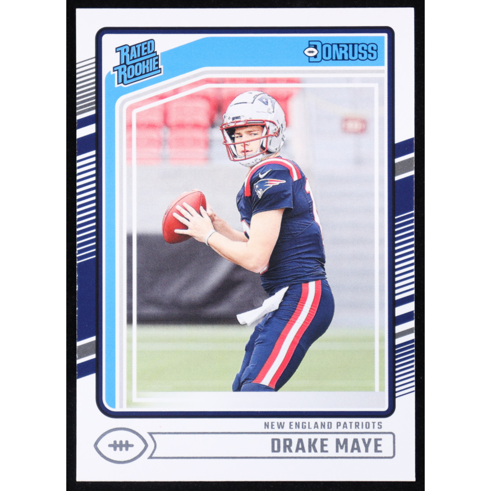 Drake Maye 2024 Donruss #379 RR RC at PristineAuction.com