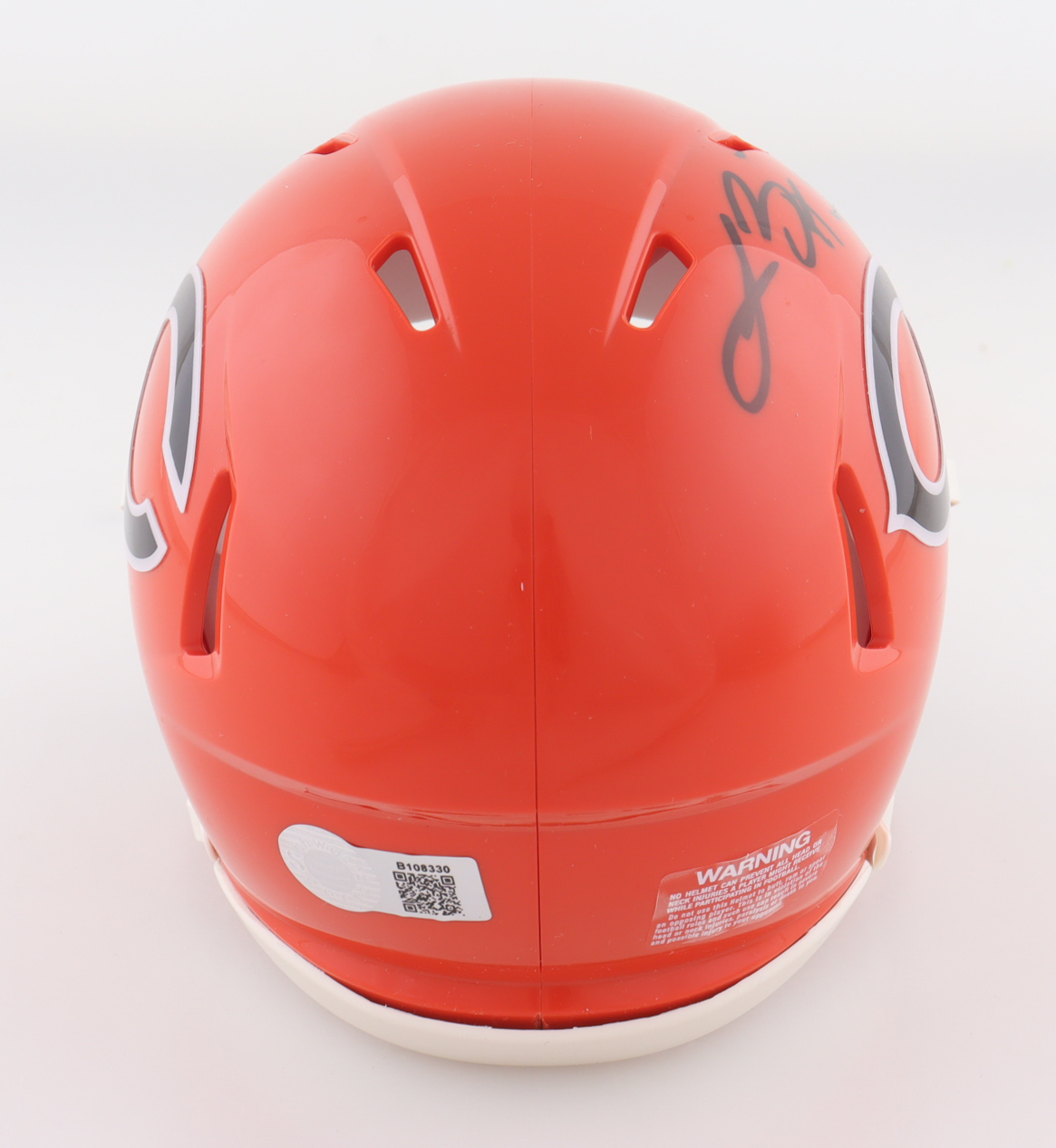 Lance Briggs Signed Bears Alternate Speed Mini Helmet (Schwartz) at PristineAuction.com Lance Briggs Signed Bears Alternate Speed Mini Helmet (Schwartz) at PristineAuction.com