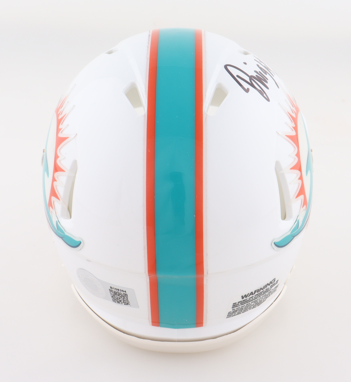 Dwight Stephenson Signed Dolphins Speed Mini Helmet Inscribed "HOF '98" (Schwartz) at PristineAuction.com Dwight Stephenson Signed Dolphins Speed Mini Helmet Inscribed "HOF '98" (Schwartz) at PristineAuction.com