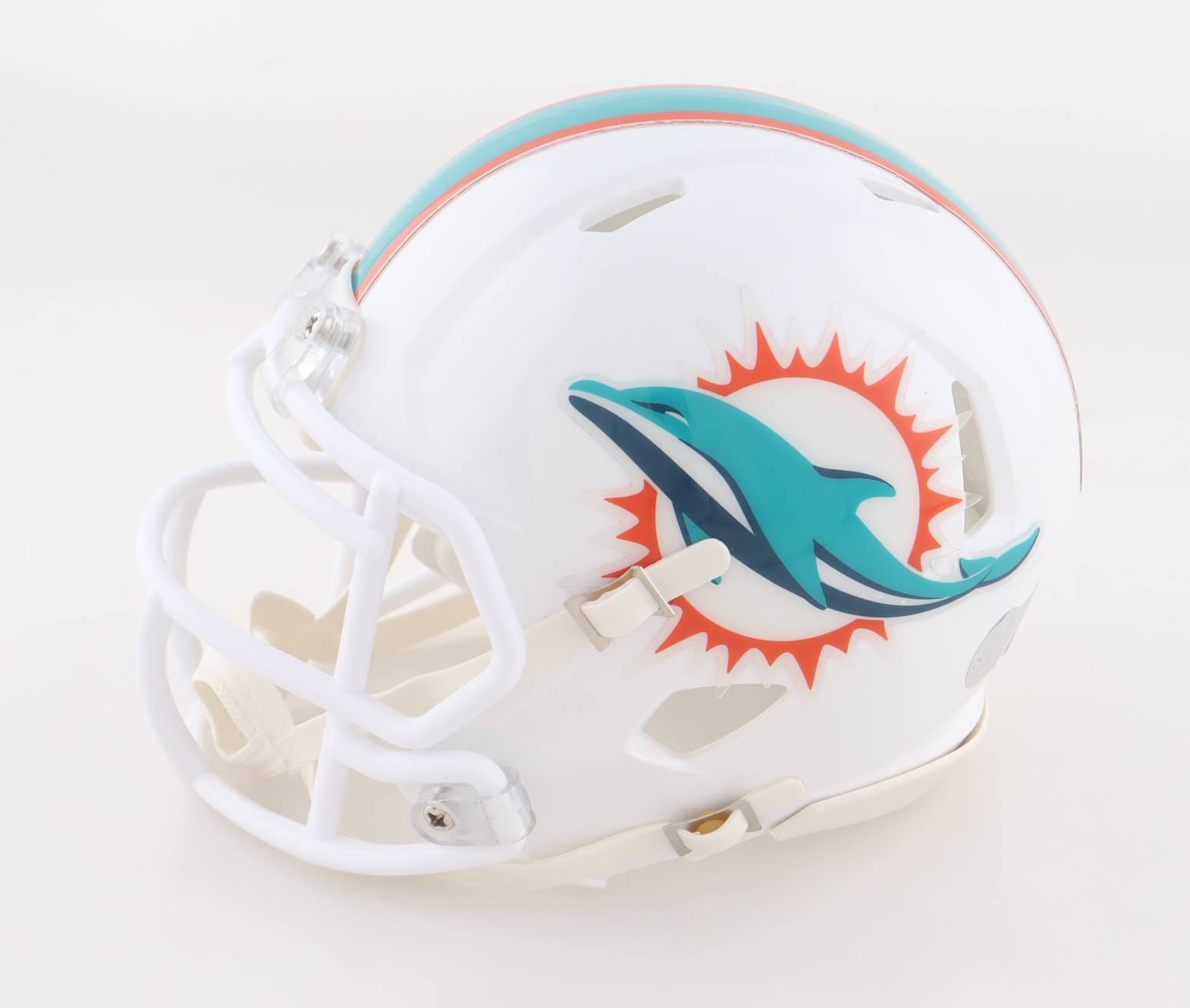 Dwight Stephenson Signed Dolphins Speed Mini Helmet Inscribed "HOF '98" (Schwartz) at PristineAuction.com Dwight Stephenson Signed Dolphins Speed Mini Helmet Inscribed "HOF '98" (Schwartz) at PristineAuction.com