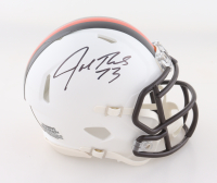 Joe Thomas Signed Browns Alternate Speed Mini Helmet (Schwartz) at PristineAuction.com