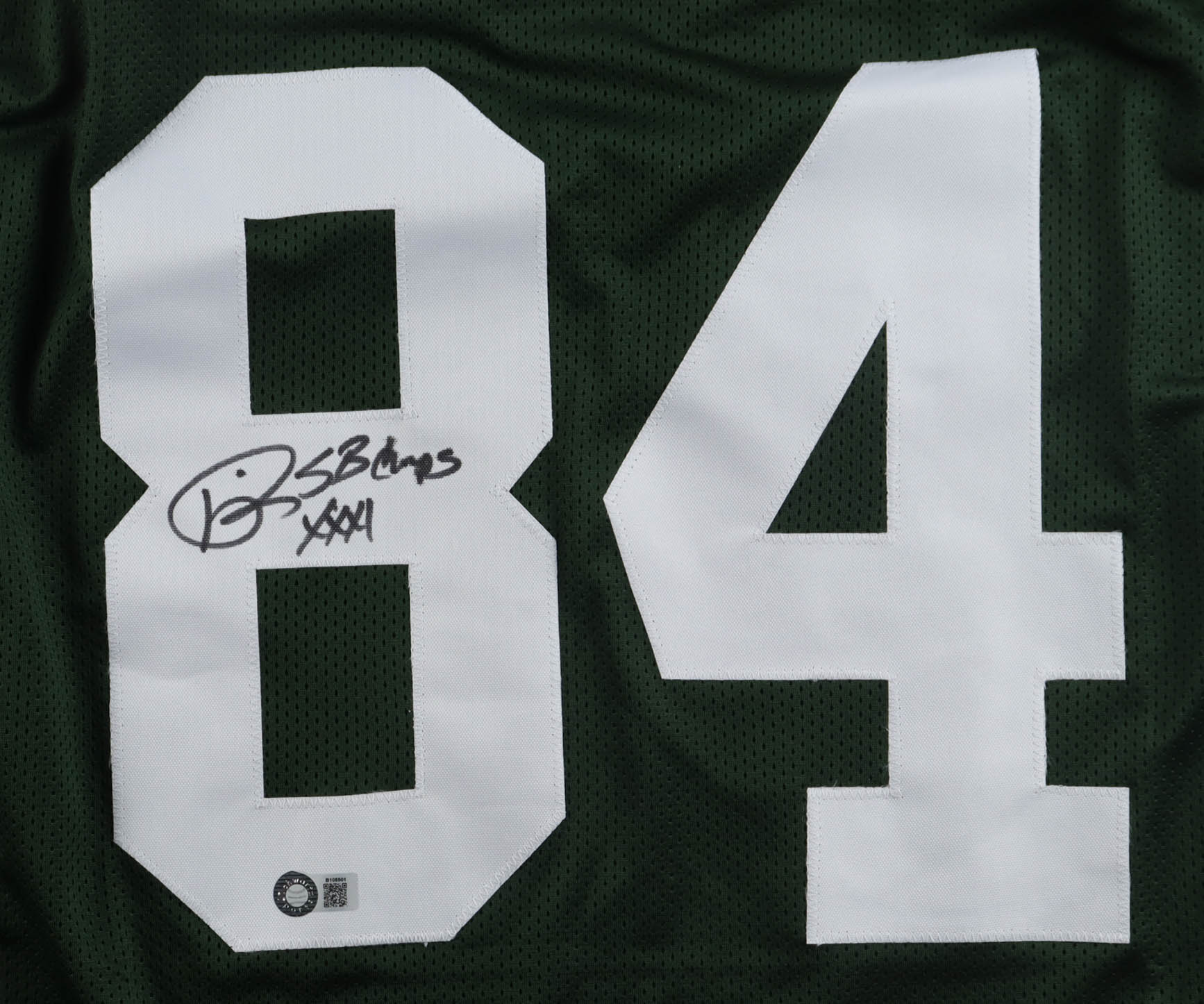 Andre Rison Signed Jersey Inscribed "SB XXXI Champs" (Schwartz) at PristineAuction.com Andre Rison Signed Jersey Inscribed "SB XXXI Champs" (Schwartz) at PristineAuction.com