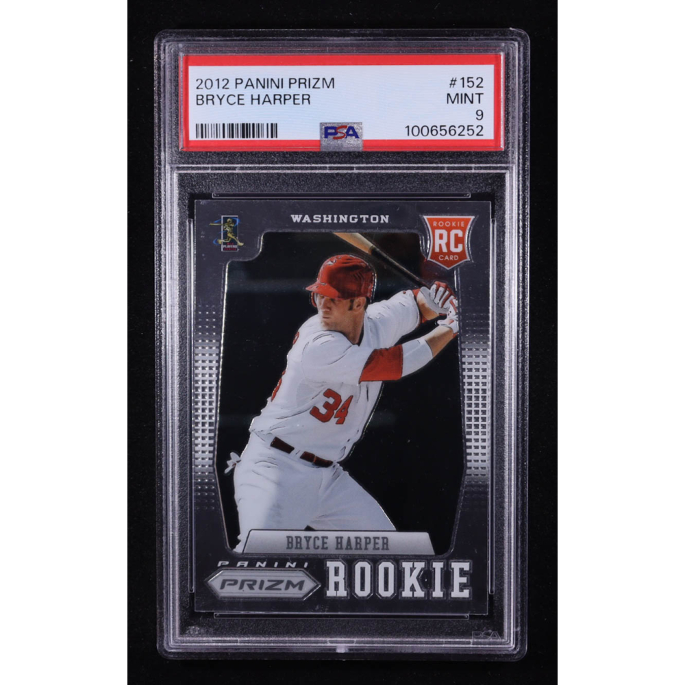 Bryce Harper 2012 Panini Prizm Rookie #152 RC (PSA 9) at PristineAuction.com