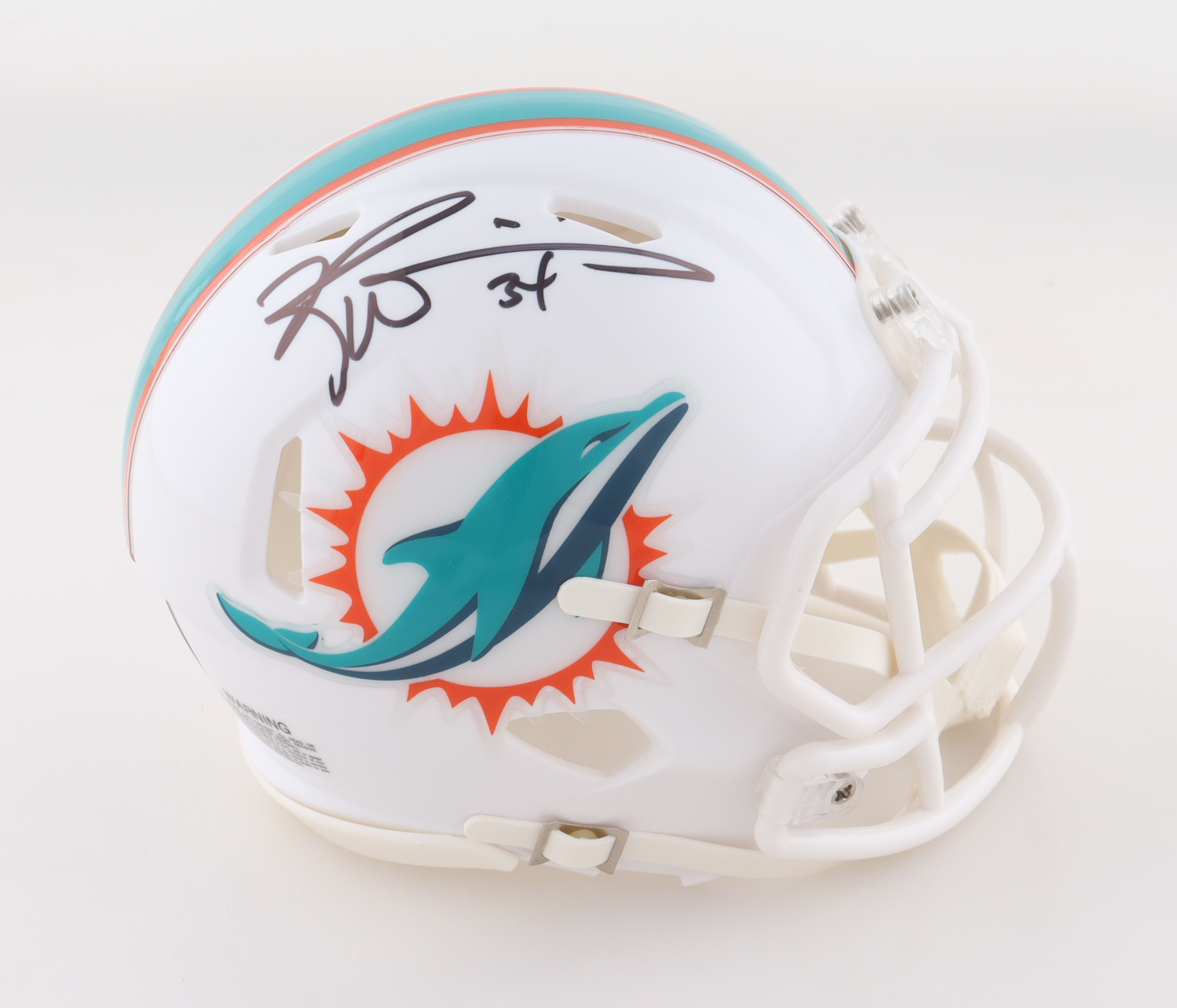 Ricky Williams Signed Dolphins Speed Mini Helmet (Schwartz) at PristineAuction.com Ricky Williams Signed Dolphins Speed Mini Helmet (Schwartz) at PristineAuction.com