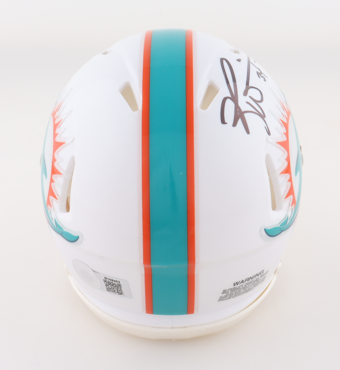Ricky Williams Signed Dolphins Speed Mini Helmet (Schwartz) at PristineAuction.com Ricky Williams Signed Dolphins Speed Mini Helmet (Schwartz) at PristineAuction.com