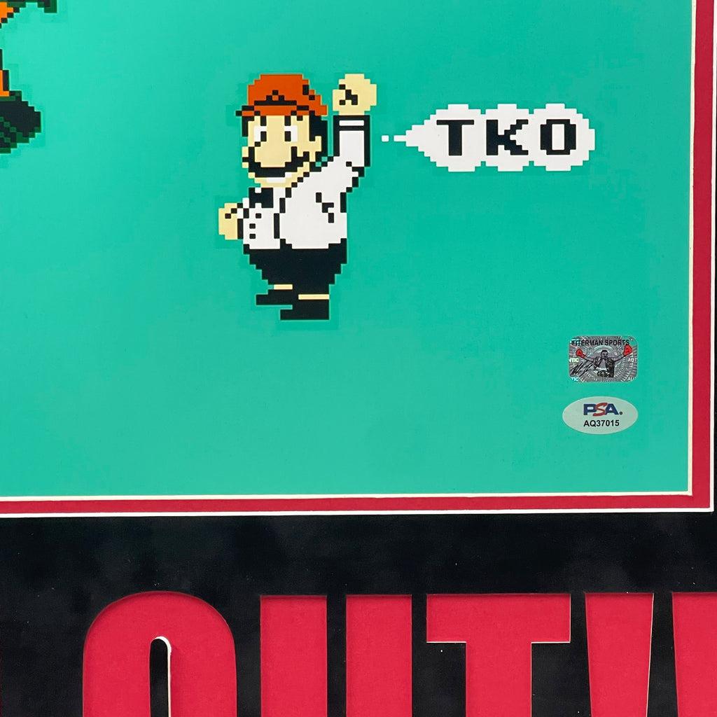 Mike Tyson Signed "Punch-Out!!" Custom Framed Photo Display (PSA & Tyson) at PristineAuction.com Mike Tyson Signed "Punch-Out!!" Custom Framed Photo Display (PSA & Tyson) at PristineAuction.com