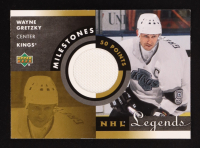 Wayne Gretzky 2001-02 Upper Deck Legends Milestones Jerseys Game-Used #MWG at PristineAuction.com