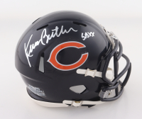 Kevin Butler Signed Bears Speed Mini Helmet Inscribed "SB XX" (Schwartz) at PristineAuction.com