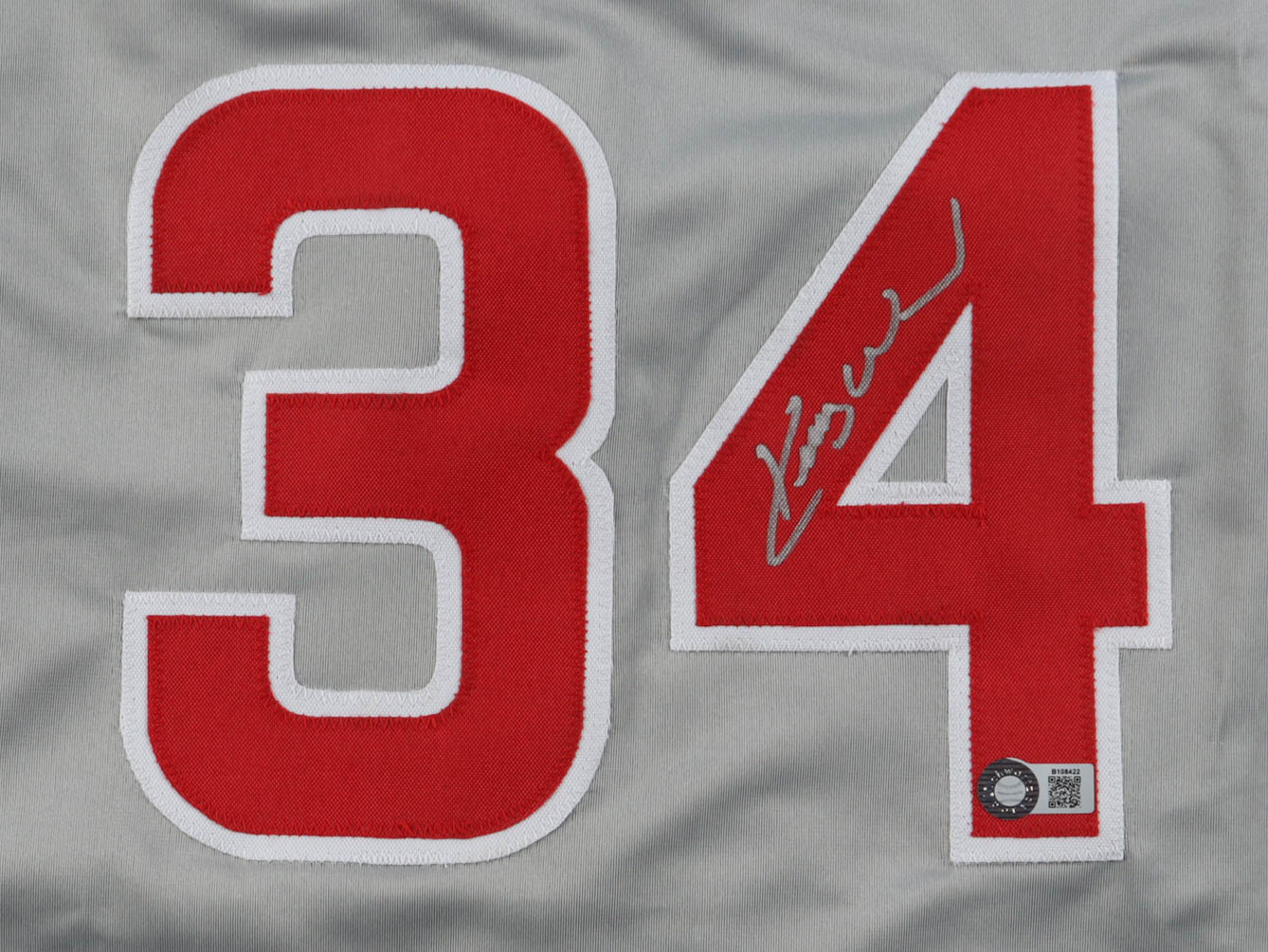 Kerry Wood Signed Jersey (Schwartz) at PristineAuction.com Kerry Wood Signed Jersey (Schwartz) at PristineAuction.com