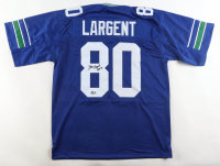 Steve Largent Signed Jersey Inscribed "HOF '95" (Schwartz) at PristineAuction.com