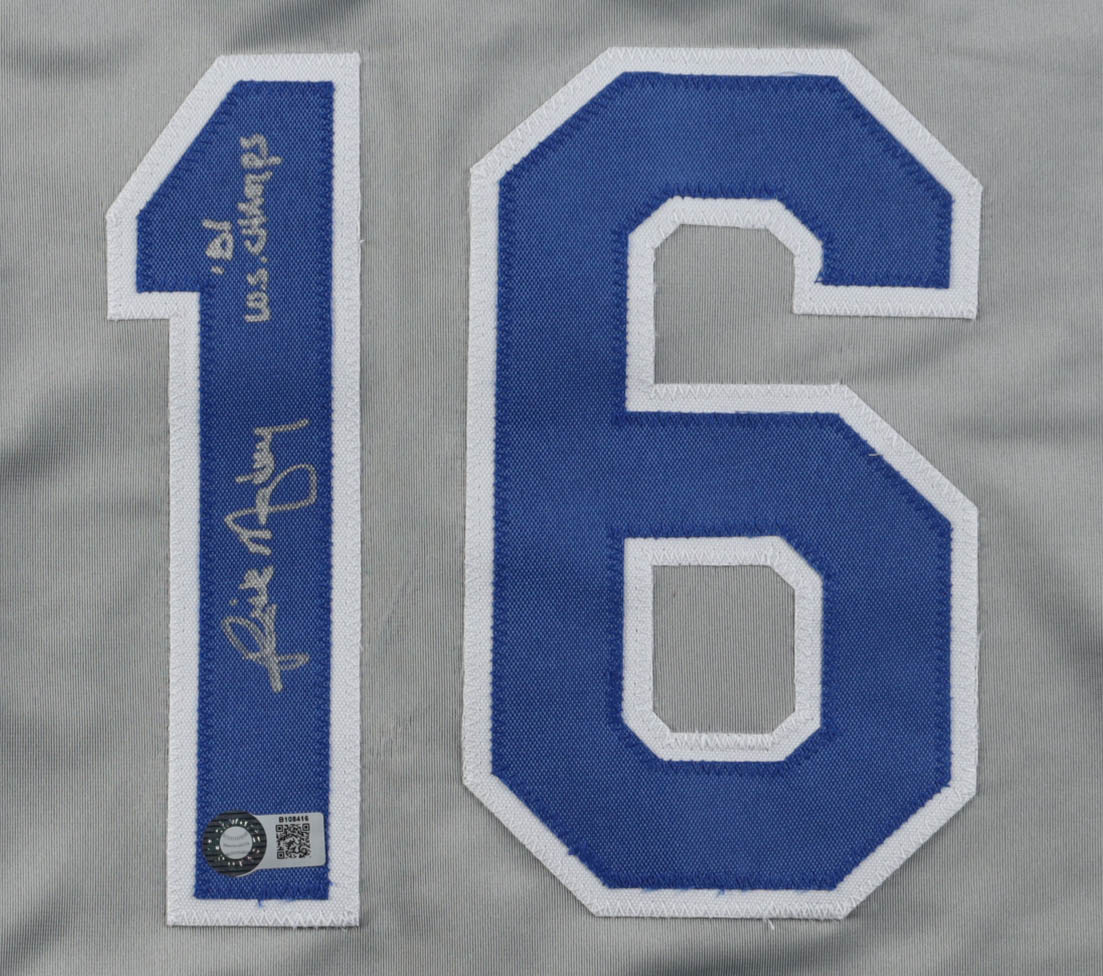 Rick Monday Signed Jersey Inscribed "81 LDS Champs" (Schwartz) at PristineAuction.com Rick Monday Signed Jersey Inscribed "81 LDS Champs" (Schwartz) at PristineAuction.com