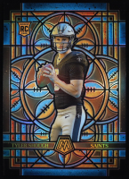 Tyler Shough 2025 Panini Mosaic Stained Glass Oversized #18 RC at PristineAuction.com