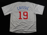 Owen Caissie Signed Jersey Inscribed "Go Cubs Go" (Schwartz) at PristineAuction.com