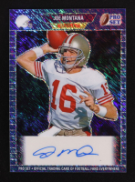 Joe Montana 2024 Leaf Metal Legacy Collection Autograph Shimmer Dark Blue SP Variation #89PJM4 #1/1 at PristineAuction.com