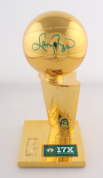 Larry Bird Signed NBA Championship Replica Trophy (Beckett) at PristineAuction.com
