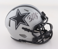 Brandon Aubrey Signed Cowboys Speed Mini Helmet (Schwartz) at PristineAuction.com