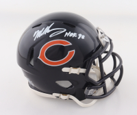 Mike Singletary Signed Bears Speed Mini Helmet Inscribed "HOF 98" (Schwartz) at PristineAuction.com