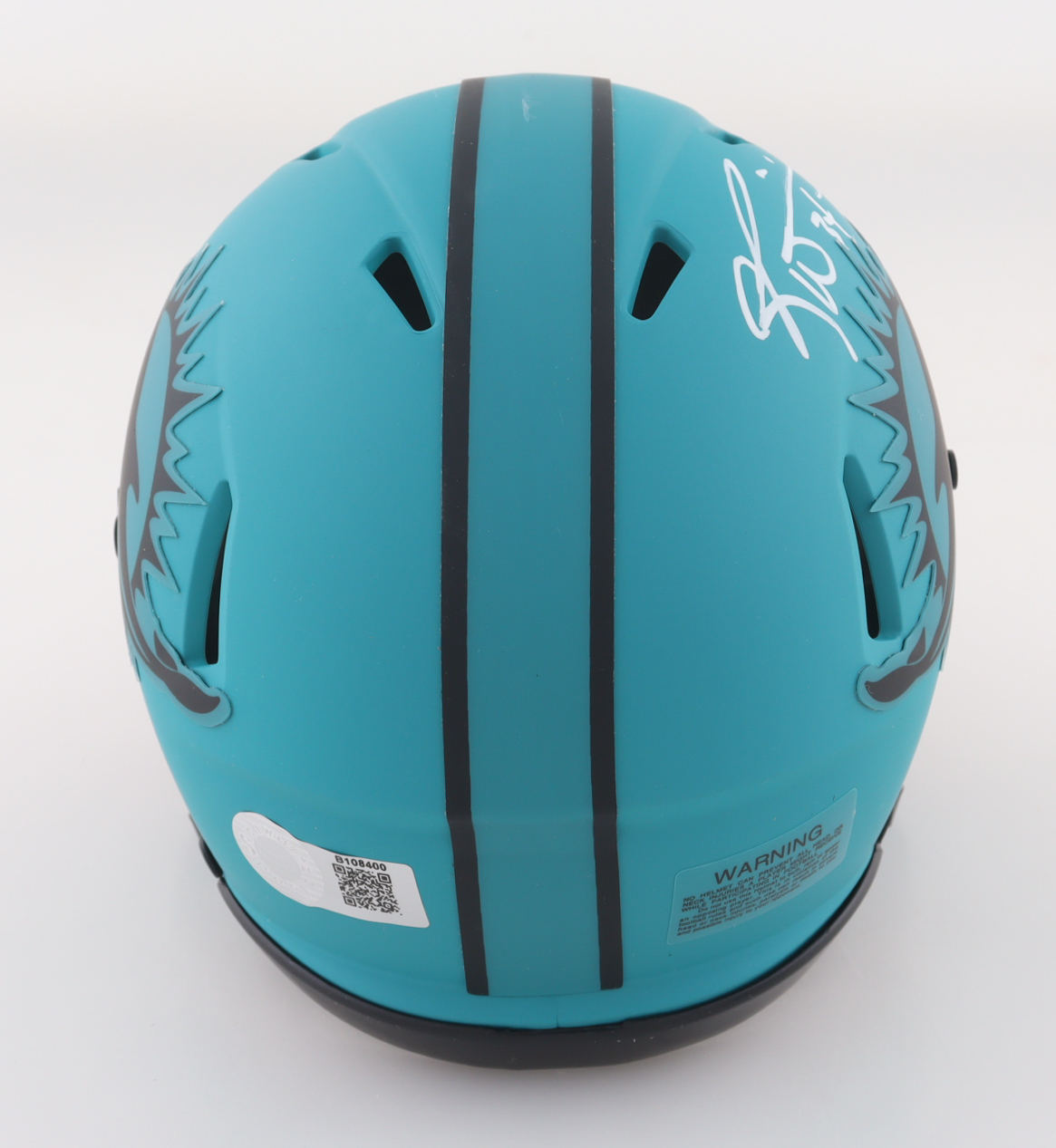 Ricky Williams Signed Dolphins Rave Alternate Speed Mini Helmet (Schwartz) at PristineAuction.com Ricky Williams Signed Dolphins Rave Alternate Speed Mini Helmet (Schwartz) at PristineAuction.com