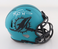 Ricky Williams Signed Dolphins Rave Alternate Speed Mini Helmet (Schwartz) at PristineAuction.com