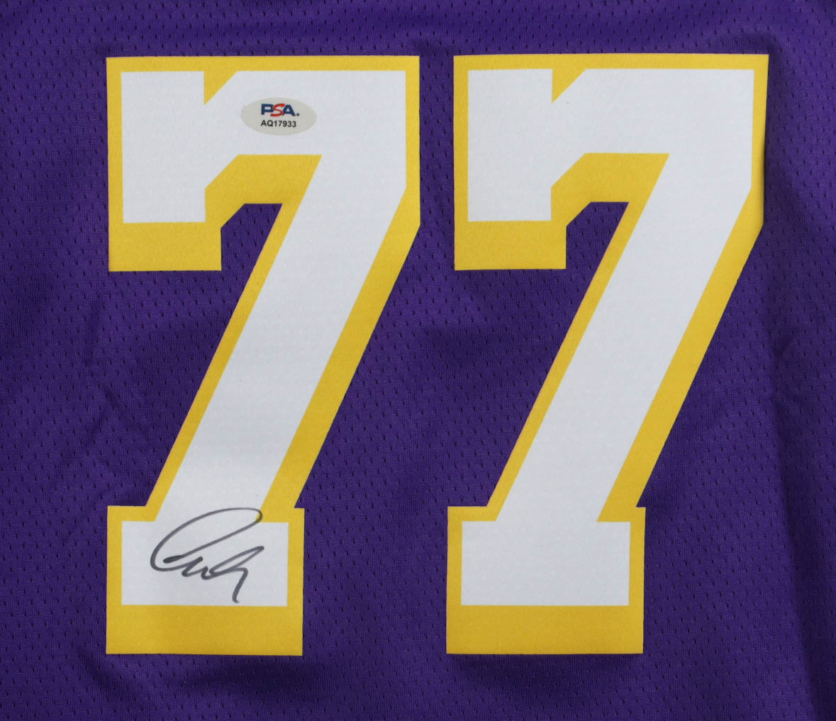 Luka Doncic Signed Signed Lakers Jordan Authentic Jersey (PSA) at PristineAuction.com Luka Doncic Signed Signed Lakers Jordan Authentic Jersey (PSA) at PristineAuction.com