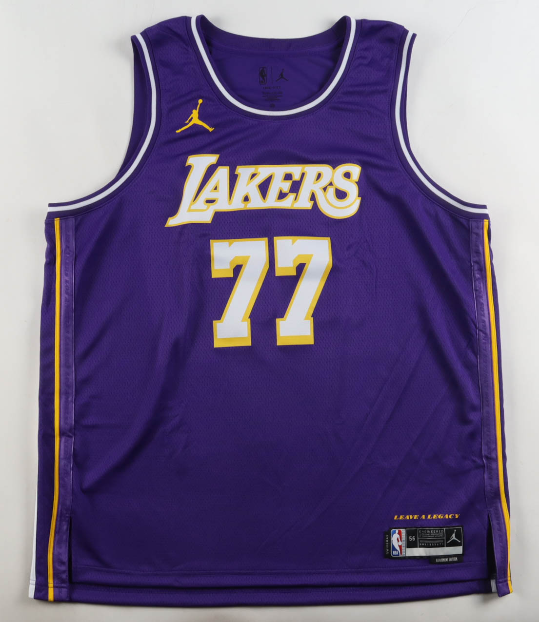 Luka Doncic Signed Signed Lakers Jordan Authentic Jersey (PSA) at PristineAuction.com Luka Doncic Signed Signed Lakers Jordan Authentic Jersey (PSA) at PristineAuction.com
