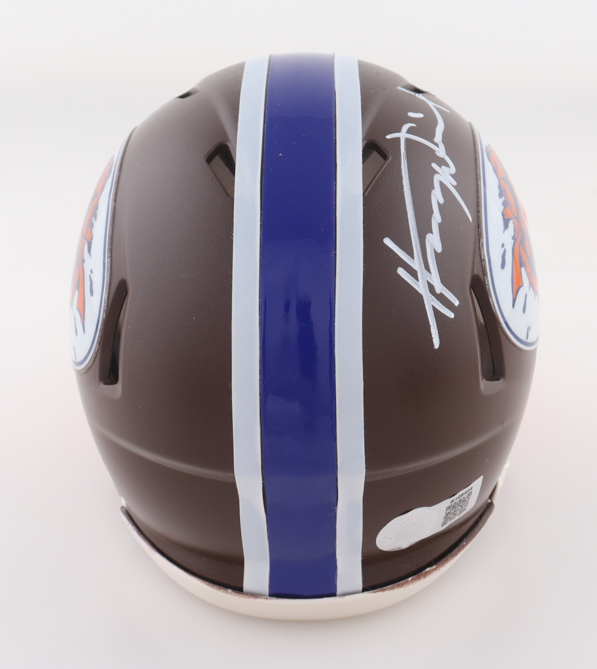 Henry Winkler Signed SCLSU Mud Dogs Mini Helmet (Schwartz) at PristineAuction.com Henry Winkler Signed SCLSU Mud Dogs Mini Helmet (Schwartz) at PristineAuction.com