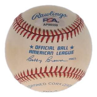 Nolan Ryan Signed OAL Baseball (PSA) at PristineAuction.com Nolan Ryan Signed OAL Baseball (PSA) at PristineAuction.com