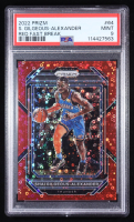 Shai Gilgeous-Alexander 2022-23 Panini Prizm Prizms Fast Break Red #64 #088/100 (PSA 9) at PristineAuction.com