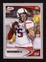 Patrick Mahomes II 2017 SAGE HIT Premier Draft Silver #5 RC at PristineAuction.com