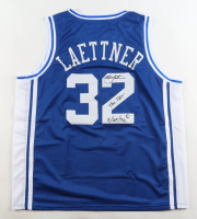 Christian Laettner Signed Jersey Inscribed "The Shot 3/28/32" (Schwartz) at PristineAuction.com