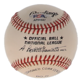 Hank Aaron Signed ONL Baseball (PSA) at PristineAuction.com Hank Aaron Signed ONL Baseball (PSA) at PristineAuction.com