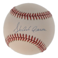 Hank Aaron Signed ONL Baseball (PSA) at PristineAuction.com