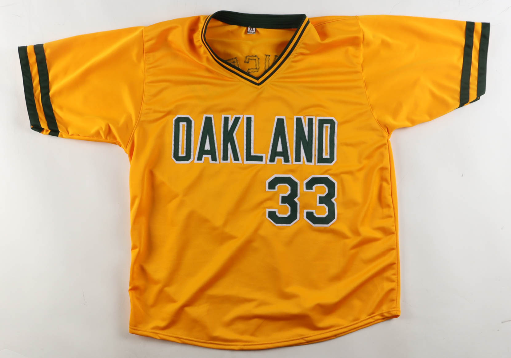 Jose Canseco Signed Jersey (Beckett) at PristineAuction.com Jose Canseco Signed Jersey (Beckett) at PristineAuction.com