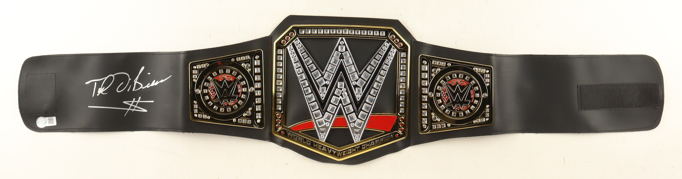 Ted DiBiase Signed WWE Championship Belt (Schwartz) at PristineAuction.com Ted DiBiase Signed WWE Championship Belt (Schwartz) at PristineAuction.com