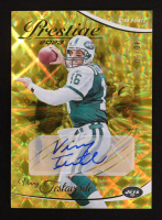 Vinny Testaverde 2023 Prestige Xtra Points Signatures Premium Gold #233 #40/50 at PristineAuction.com