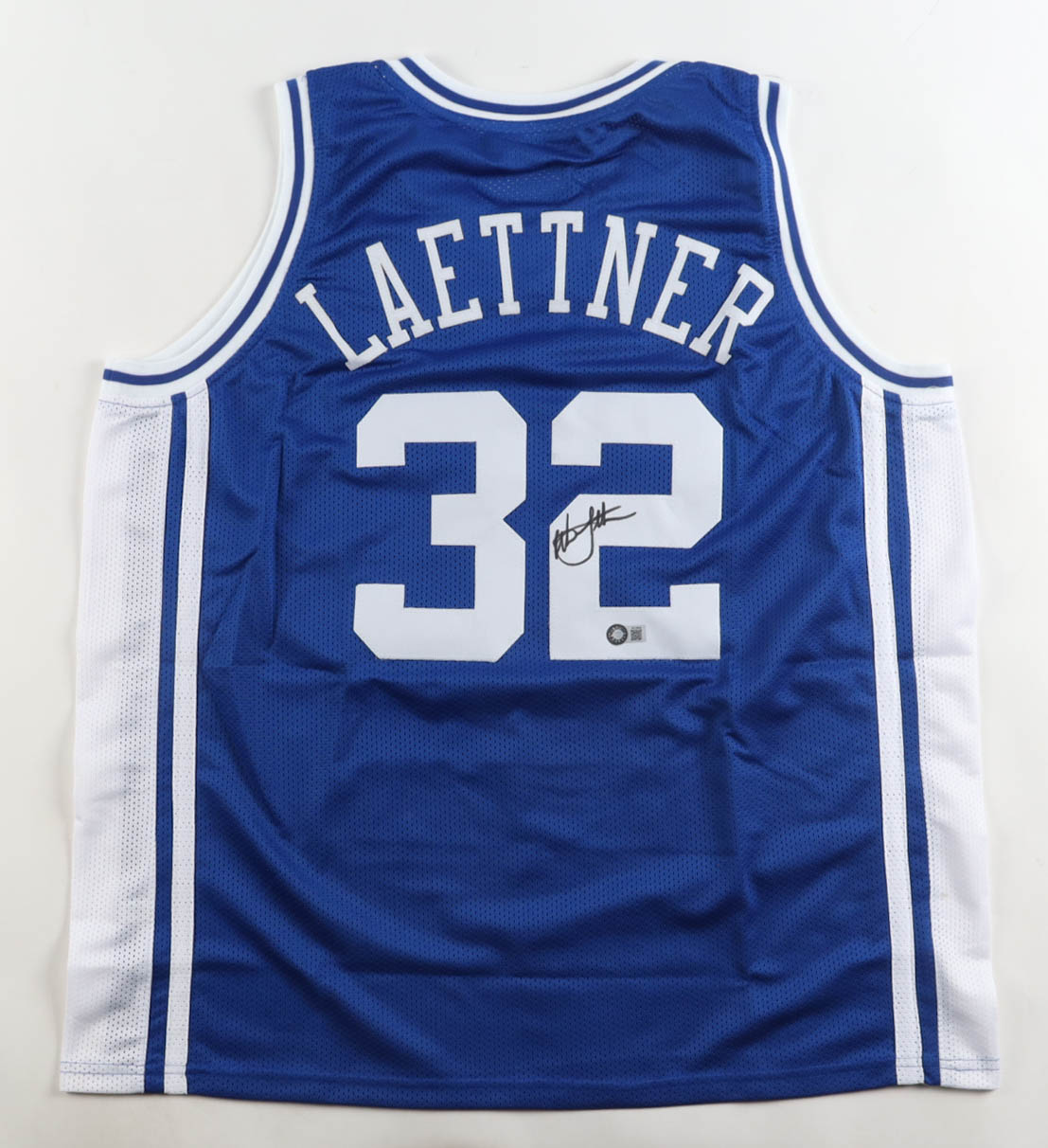 Christian Laettner Signed Jersey (Schwartz) at PristineAuction.com Christian Laettner Signed Jersey (Schwartz) at PristineAuction.com